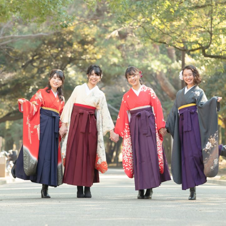 成人式・卒業袴の記念写真